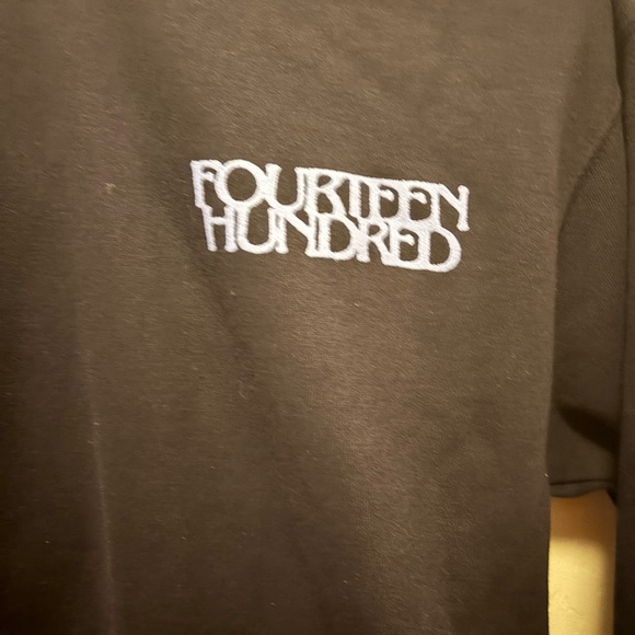 Trippie Redd 1400 Men’s Black Hoodie w Graphic Design in Size Small BNOT - Picture 2 of 11